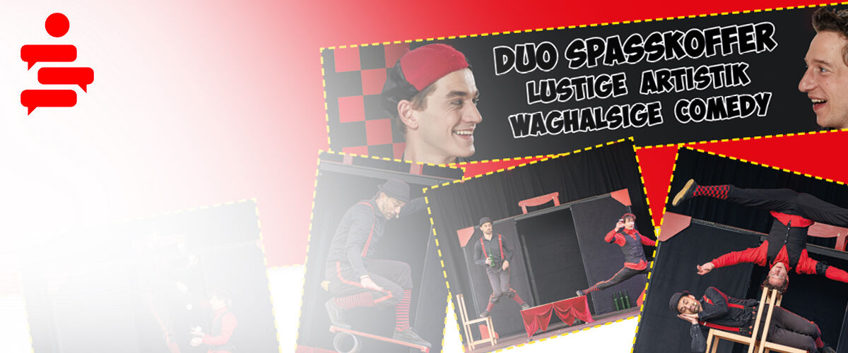 Duo Spasskoffer – Spaß, Spannung & spektakuläre Artistik!