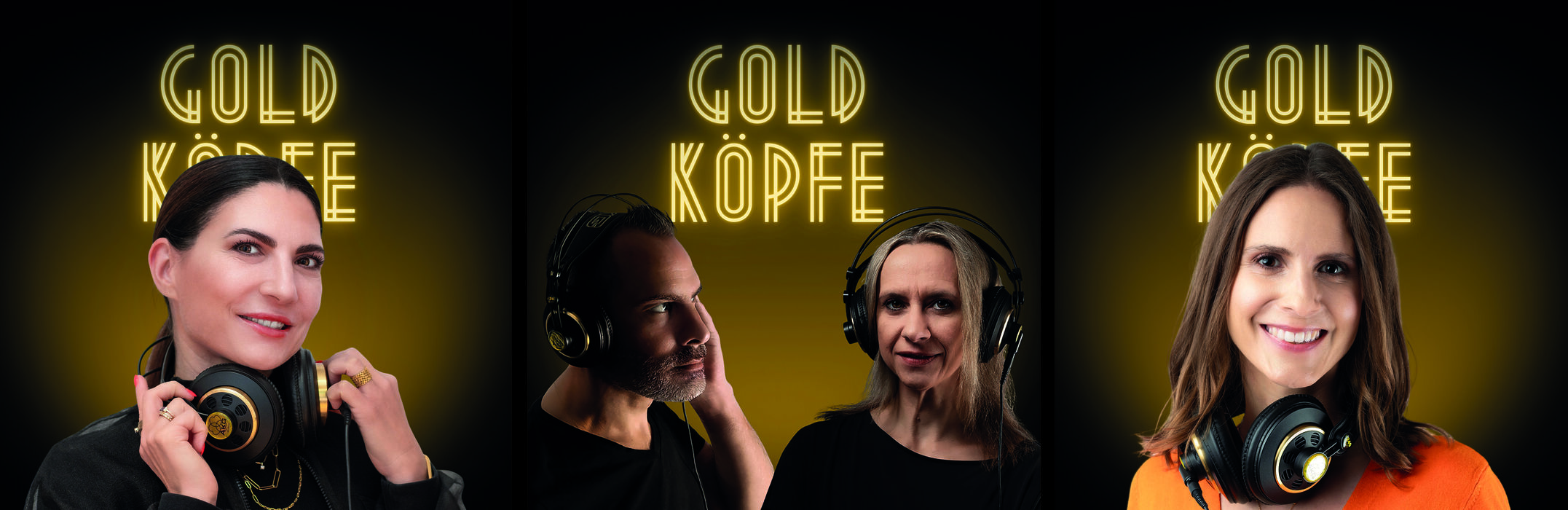 LivePodcast „GOLDKÖPFE“ im TurmQuartier Pforzheim