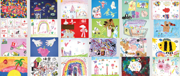 Ausstellung zum Malwettbewerb 