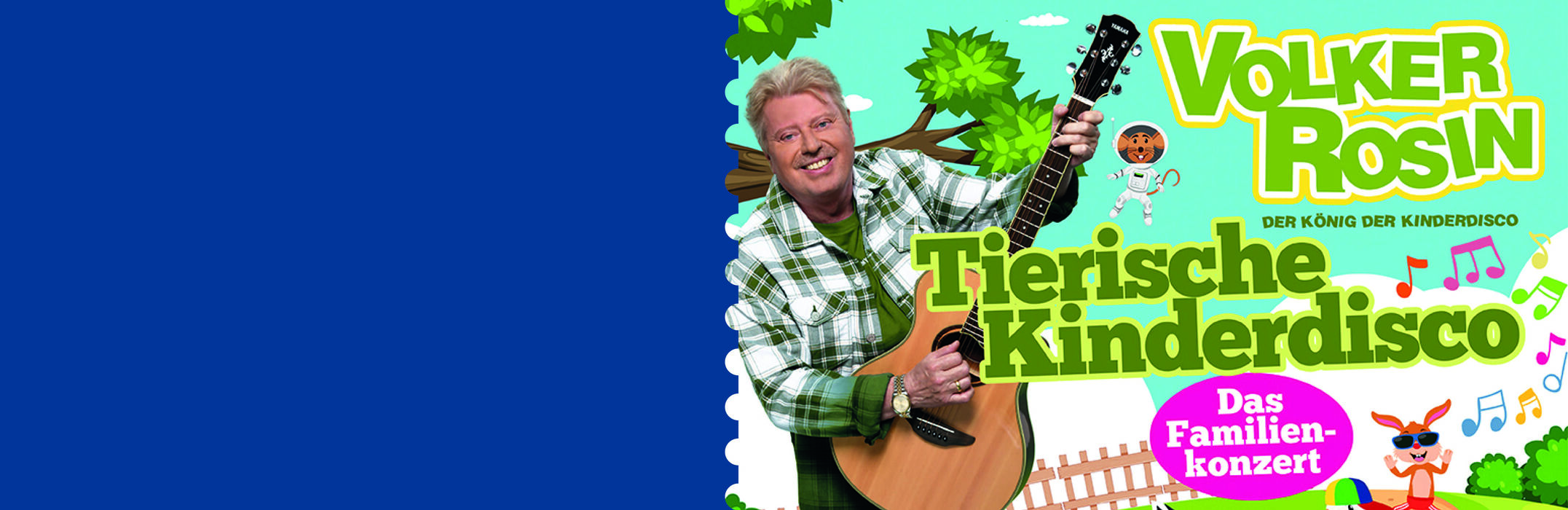 Familienkonzert im TurmQuartier Pforzheim – Tierische Kinderdisco mit Volker Rosin