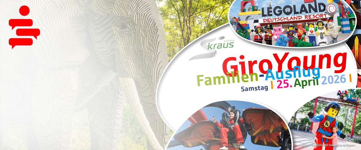 GiroYoung-Ausflug in das LEGOLAND® Deutschland