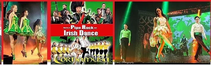 NEUER TERMIN 21.05.22 (Sa) Cornamusa - World of Pipe Rock and Irish Dance - (Ersatztermin für den 09.01.22) nach jeweils geltenden Infektionsschutzregeln